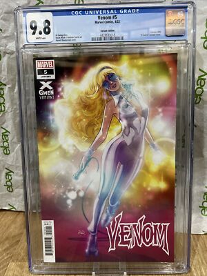 VENOM 5 X-GWEN Comic VARIANT COVER MARVEL COMICS 2022 CGC 9.8 Exclusive