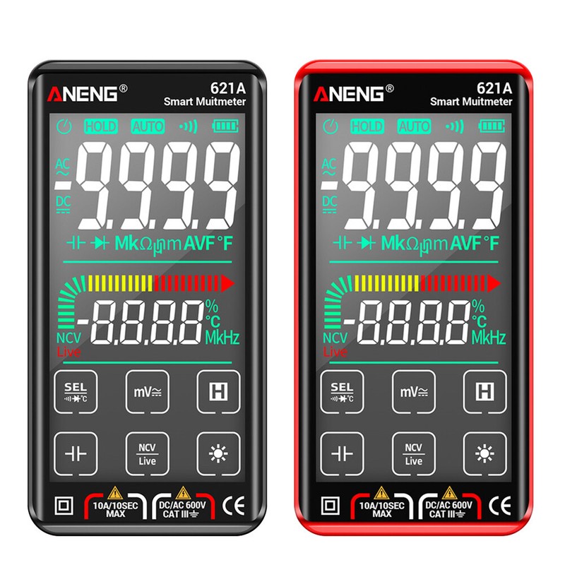 Digital Multimeter Tester Smart Touch TRMS Auto-Ranging 9999Counts Rechargeable