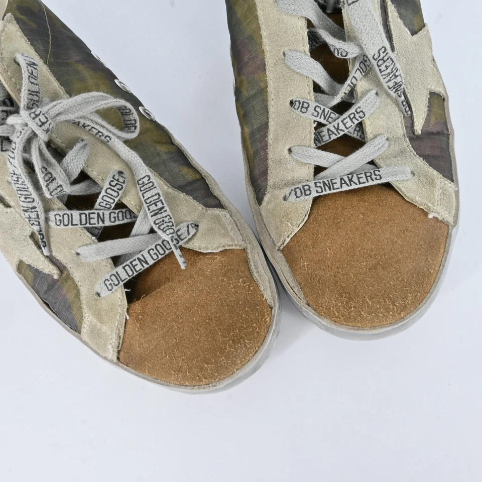 GOLDEN GOOSE 迷彩 Superstar 运动鞋 40 码 — 第 3/4 张图片