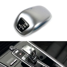 Silberne ABS-Schaltknaufabdeckung für Porsche Panamera 971 Chassis G2 2017-2020