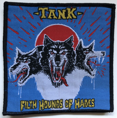 TANK - Filth Hounds Of Hades - 9,8 cm x 10,2 cm - Blue-Patch - 165274
