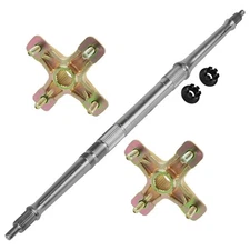 Rear Axle Shaft with Wheel Hub Nuts for Yamaha Raptor 660R YFM660R 2001-2005