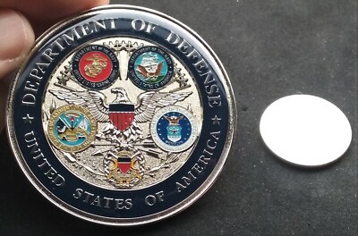 Secdef Coin Austin RARE SecDef Secretary of Defense Maintenance Joint Chiefs Staff ...