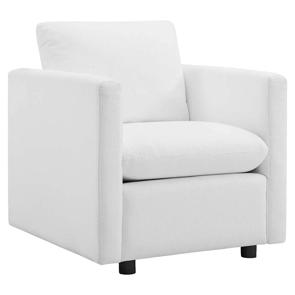White Living Room Armchairs