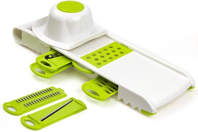 Gemüseschneider-Set 8-tlg. Allesschneider Küchenreibe Gemüsehobel Karottenreibe