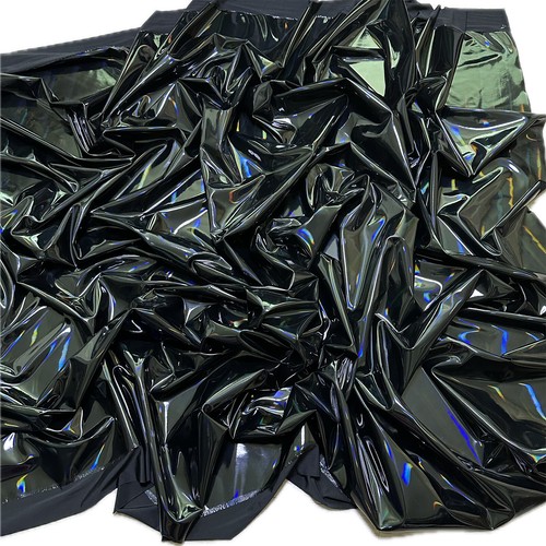 IRIDESCENCE HOLOGRAM PU VINYL / 4-WAY STRETCH SPANDEX COSTUME DANCE FABRIC 54"W - Picture 101 of 120