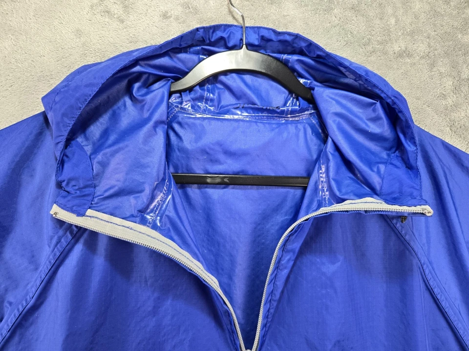 Chaqueta de lluvia Stearns para hombre impermeable empacable DryWear talla grande azul real Foto 3 de 4