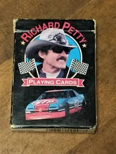 Vintage Richard Petty NASCAR Playing Cards Deck Poker US Playing Card Co. (N7)