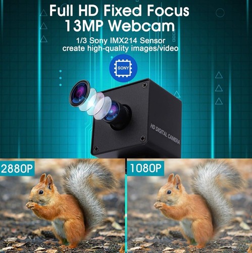 ELP Webcam 13 Megapixel Mini Camera,Ultra HD IMX214 Sensor Web Camera - 第 3/9 張圖片