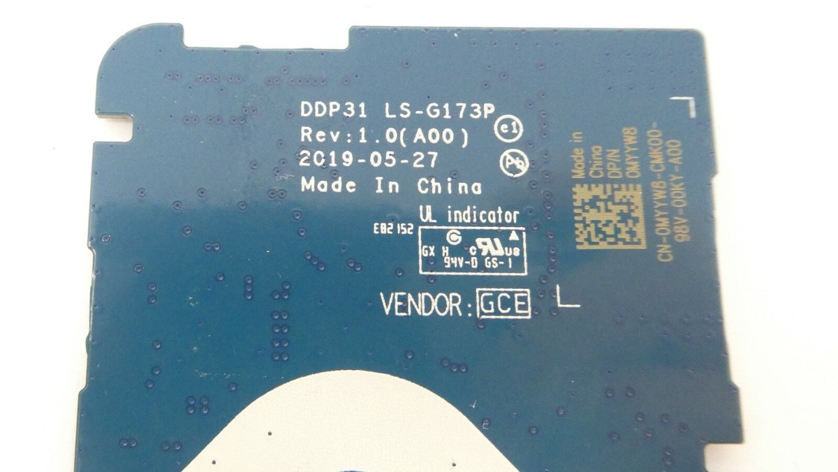 Dell XPS 13 7390 2-in-1 Keyboard Junction Board - MYYW8 | eBay