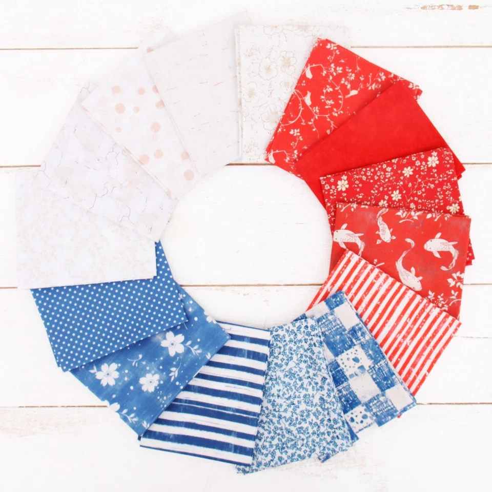 Premium Fat Quarter Bundles  30+ Color Options  100% Cotton Quilting Fabric Sets - Image 2 of 4