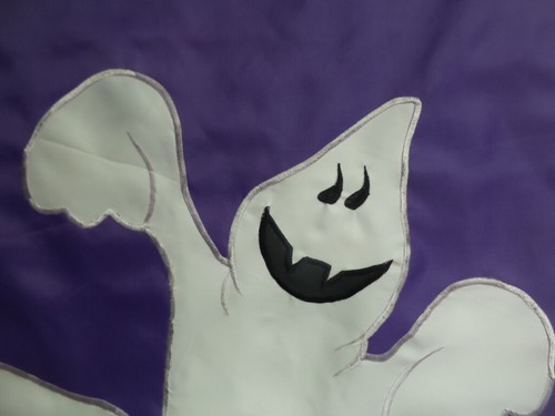Ghost Trio Standard House Flag by CBK #7924, Halloween Fun! - Picture 3 of 10