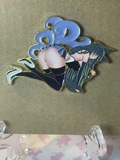 Rare Sexy Azur Lane Shinano Race Car Queen Metal Pin + Free SR Shinano Card