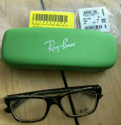 Ray-Ban RB 1536 3602 Junior Eyeglasses Frames New 48 16 130 - Picture 2 of 2