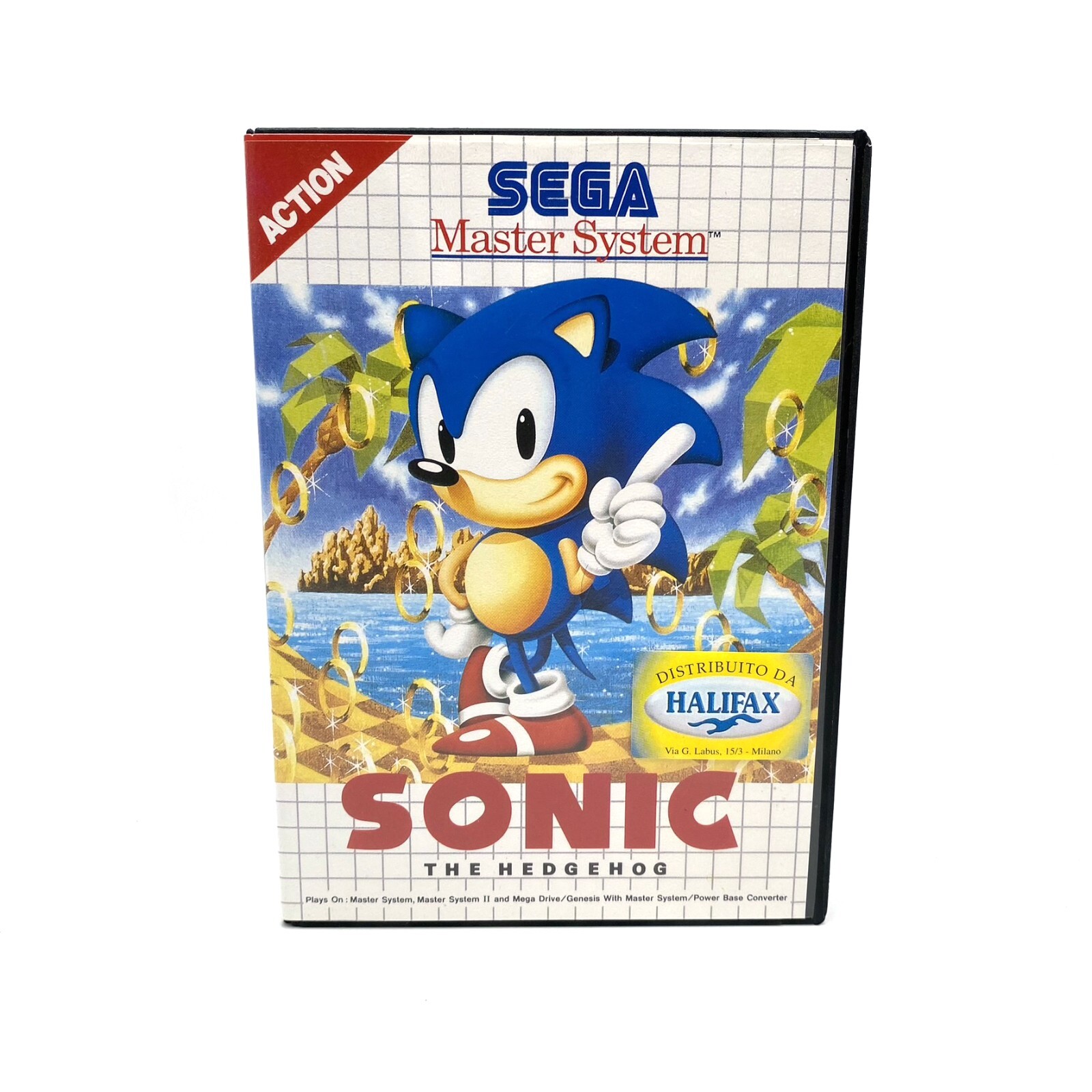 Sonic The Hedgehog Sega Master System NEW OLD STOCK