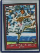 2016 JACK MORRIS MT 1/4 ORIGINAL PRINT ART REVOLUTION ART SKETCH CARD