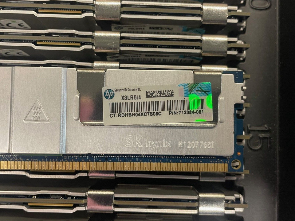 Barrette RAM 32GB DDR3-1866 LRDIMM ECC - Compatible HP 712384-08M - A-Tech - Neuf