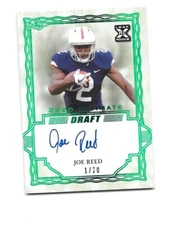 2020 Leaf XRC 1/1 Auto RC Joe Reed Viginia Tech Cavaliers #1/20 Ultimate Draft