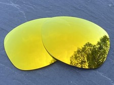 POLARISED GOLD MIRROR REPLACEMENT LENSES FOR RAY-BAN NEW WAYFARER RB2132 52mm