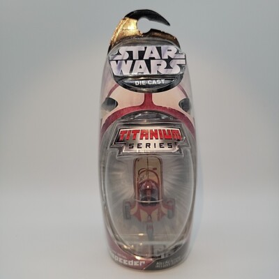 Landspeeder Star Wars Titanium Series Die Cast Vehicle Ship 2005 Land Speeder