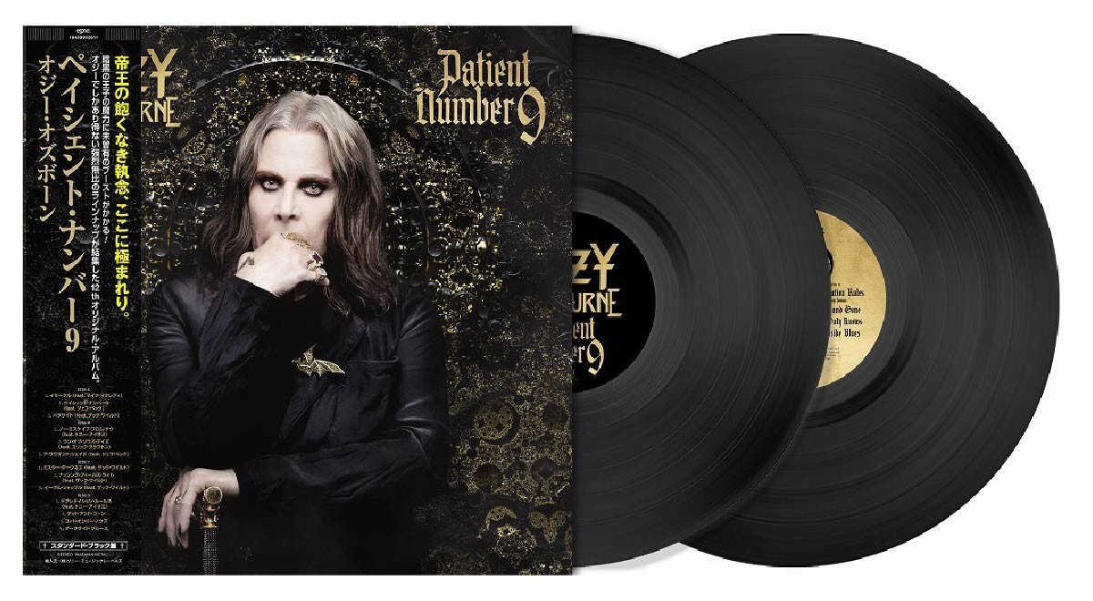 未開封！！　Ozzy Osbourne 100%本物サイン付きEP Ozzy Osbourne / Patient Number 9 / 12