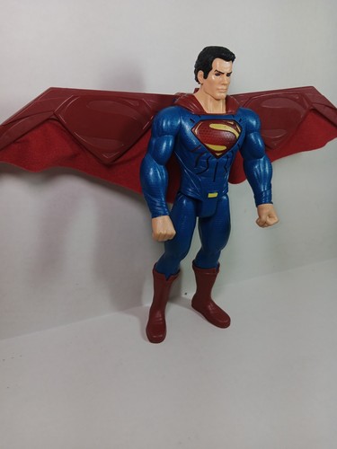 Figura de lujo Batman v Superman Dawn of Justice Heat Vision Superman 12" - Imagen 3 de 7