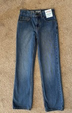  2-3 NWT GIRL  S CAT  JACK SIZE 12 SLIM JEANS RELAXED, STRAIGHT LEG, ADJUSTABLE