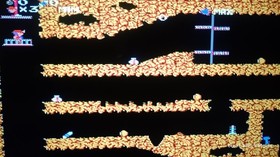 NES COMPATIBLE- SUPER 190 -DIG DUG 2, SPELUNKER, MOAI, ETC - NIPPON GAME-RARE