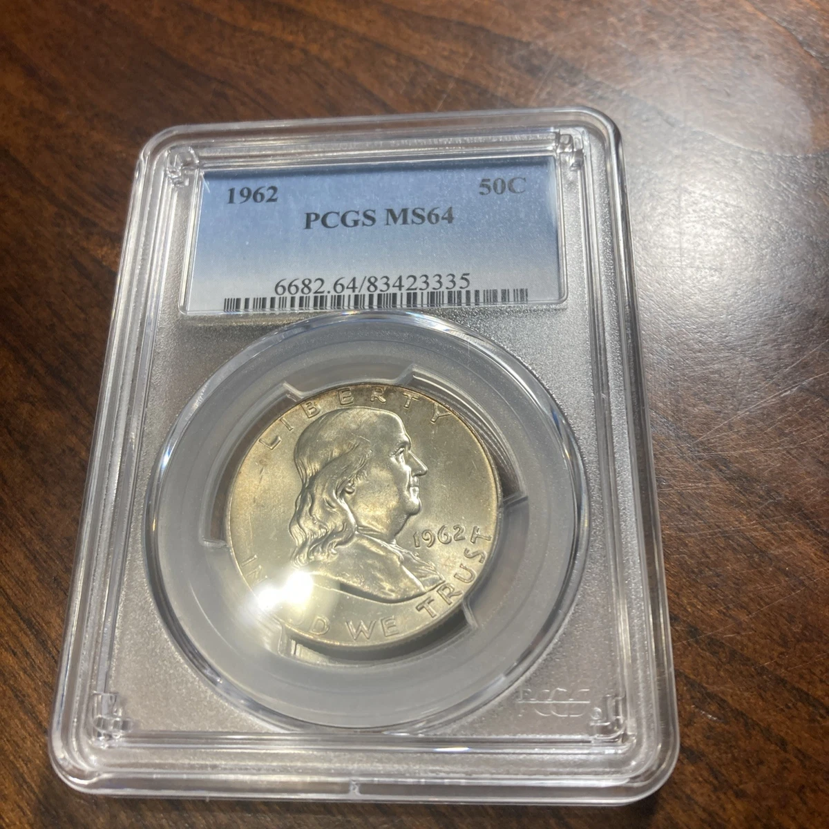1962 Grade MS 64 Franklin Half Dollars (1948-1963) for sale | eBay