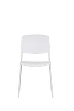 Sedia da tavolo BUBBIO in plastica, stile vintage. LAP 48,5x83x54 cm