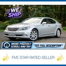 2007 Lexus LS 460 460 1 Owner Serviced Super Low 25K mi CARFAX WE SHIP!