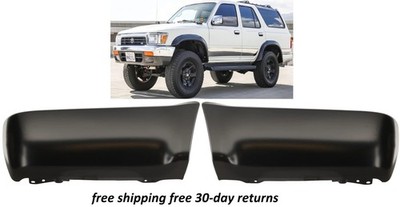 Bumper End Cap For 92-95 Toyota 4Runner Rear Right Left Primed Bumper End Black