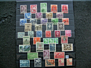 X 5) verschiedene kleine Übersee Länder Briefmarken gestempelt