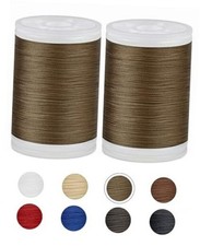 330 Yards Extra Strong Upholstery Thread,Bonded Nylon Thread for Denim Khaki
