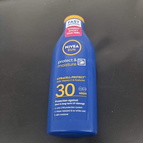 Nivea Sun Protect And moisture Spf 30 with vitamin C and HYALURON 200 Ml