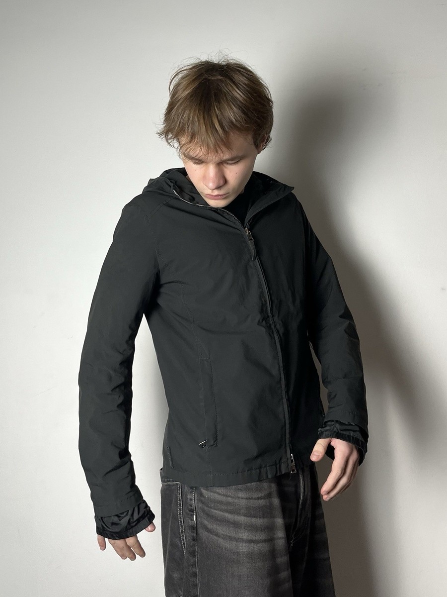 🔥00's Prada Sport Tab Archive Vintage Hooded Y2k Jacket | eBay