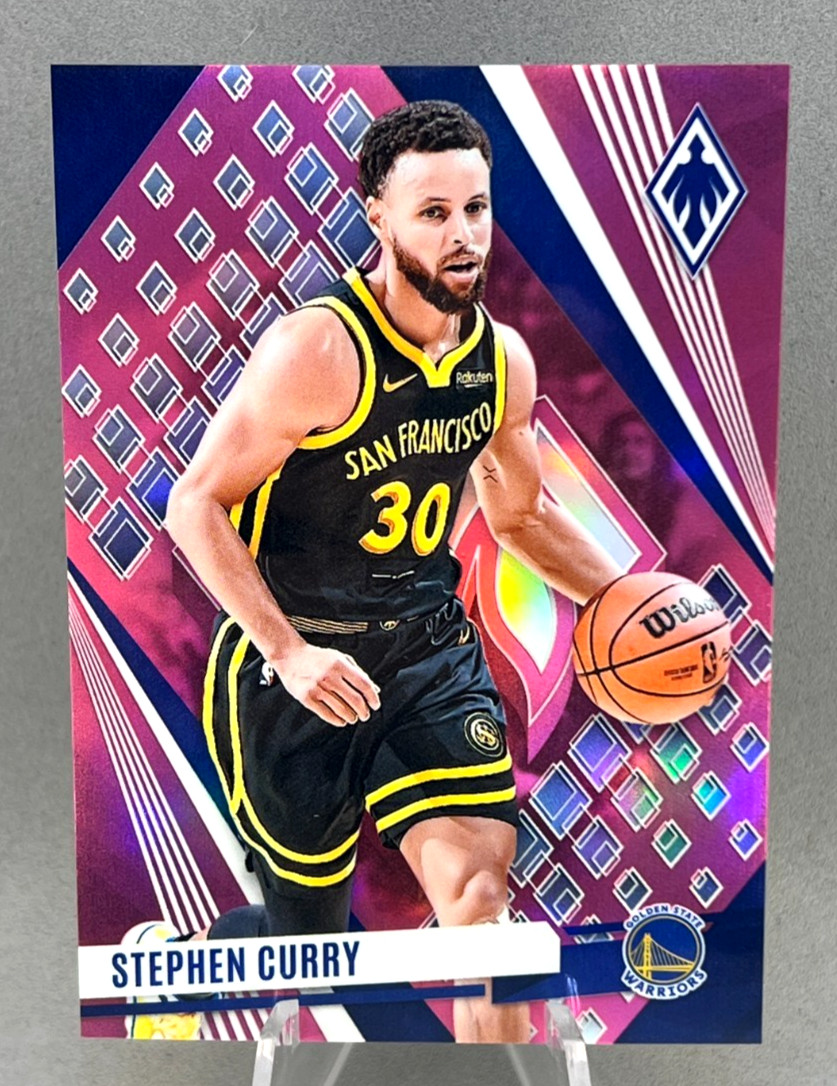 2023-24 Panini Phoenix - Pink Prizm #174 Stephen Curry /175 - WARRIORS