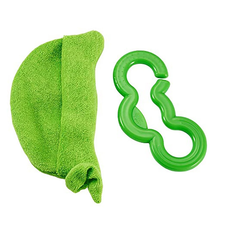 The First Years Chilled Peas 2-In-1 Teether, Green, 3 Months Up Foto 2 de 3