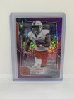 2025 Bowman Chrome University Football Fuchsia Mini-Diamond Refractor Xavier Brown #79