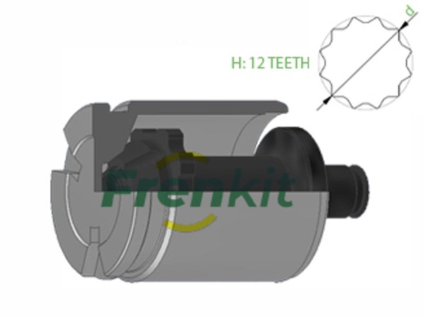 Frenkit Kolben Bremssattel K385202S 38Mm With Mechanism Piston With Mechan. TSI-image