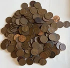 2 Pounds Of Wheat Pennies 300+ 6 Rolls 50'S & 40'S