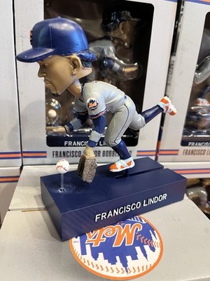 Francisco Lindor Bobblehead 2025 NY Mets Francisco Lindor Fielding