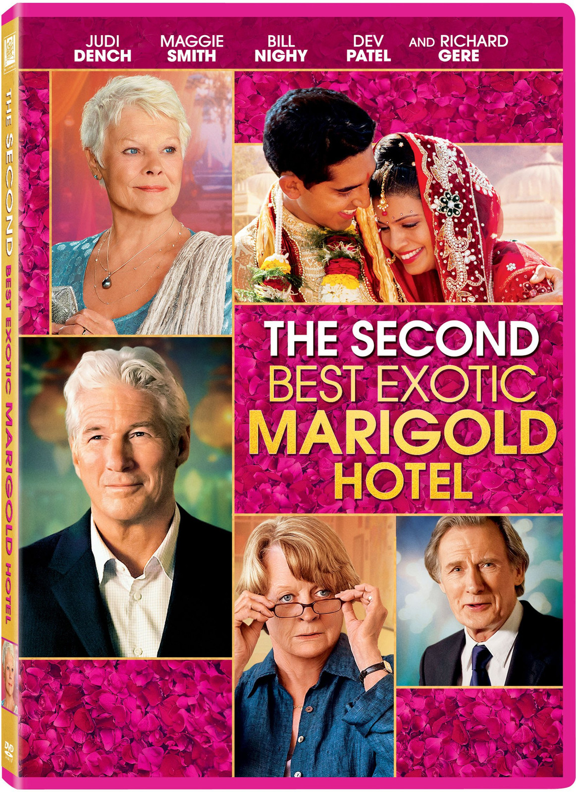 The Second Best Exotic Marigold Hotel (DVD) Bill Nighy Maggie Smith Judi Dench