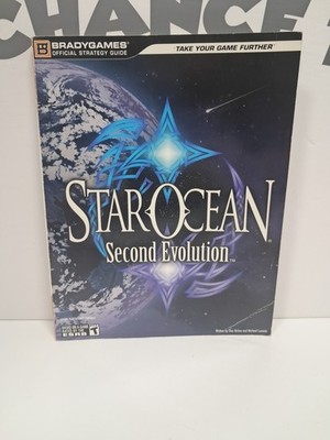 Star Ocean Second Evolution - Brady Strategy Guide - Sony PSP Square Enix - 2009