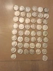 $5 Face Value 90% Silver Dimes Roll of 50 various Roosevelt 1946-1964
