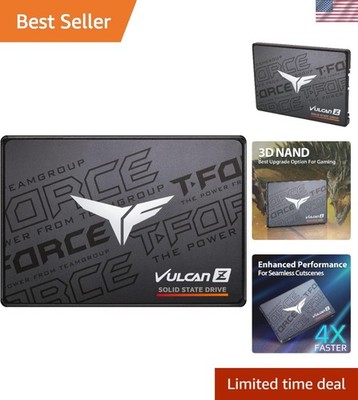 T-Force Vulcan Z 2TB Solid State Drive   Ultimate Gaming Storage Solution