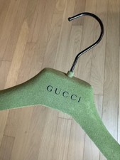 One Authentic GUCCI Green Velvet Hanger
