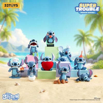 💡 52Toys x Disney Stitch Super Trouble Maker Series Full Set of 8