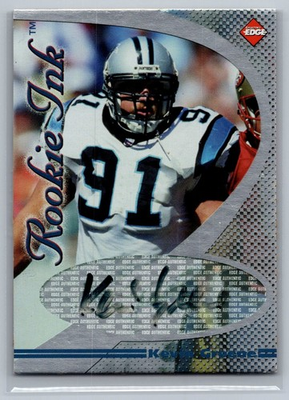 #ad #ad 1998 Collector#x27;s Edge 1st Place Rookie Ink Kevin Greene AU HOF EX $24.95