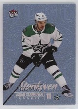 2024 Upper Deck Fleer Ultra Medallions Platinum /100 Logan Stankoven #M-48 0y85